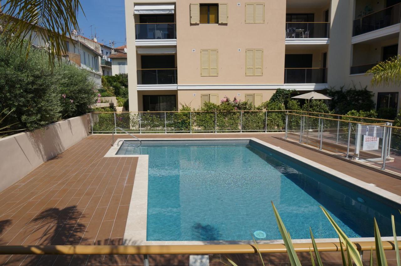 Palm Beach Apartment With A Pool In The Residence Cannes Kültér fotó