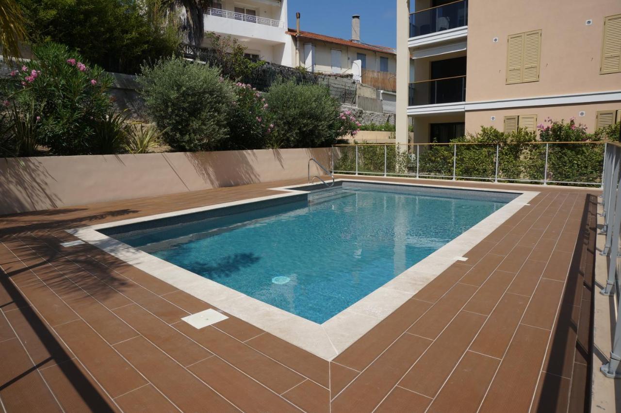 Palm Beach Apartment With A Pool In The Residence Cannes Kültér fotó